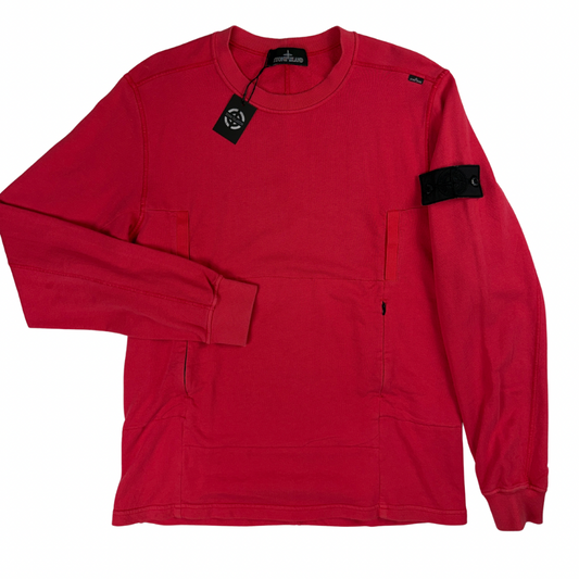 SUDADERA CUELLO REDONDO SHADOW PROJECT STONE ISLAND - talla M