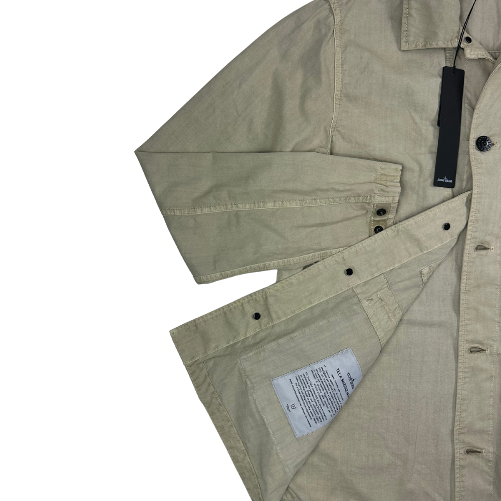 CHAQUETA STONE ISLAND TELA SMERIGLIATA - talla S