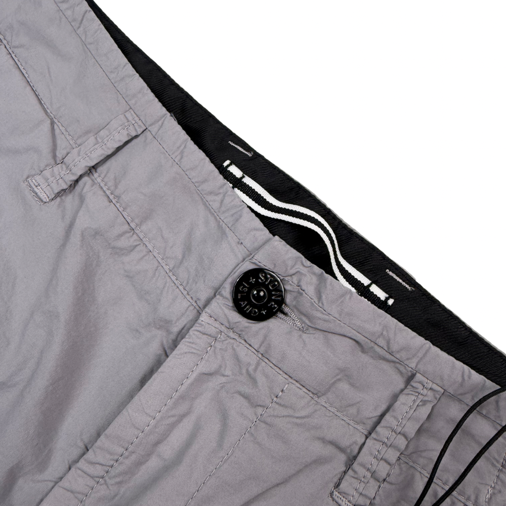 Pantalón Cargo Corto Stone Island Gris - talla W/32