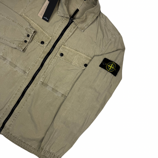 Sobrecamisa Stone Island Beige - talla M