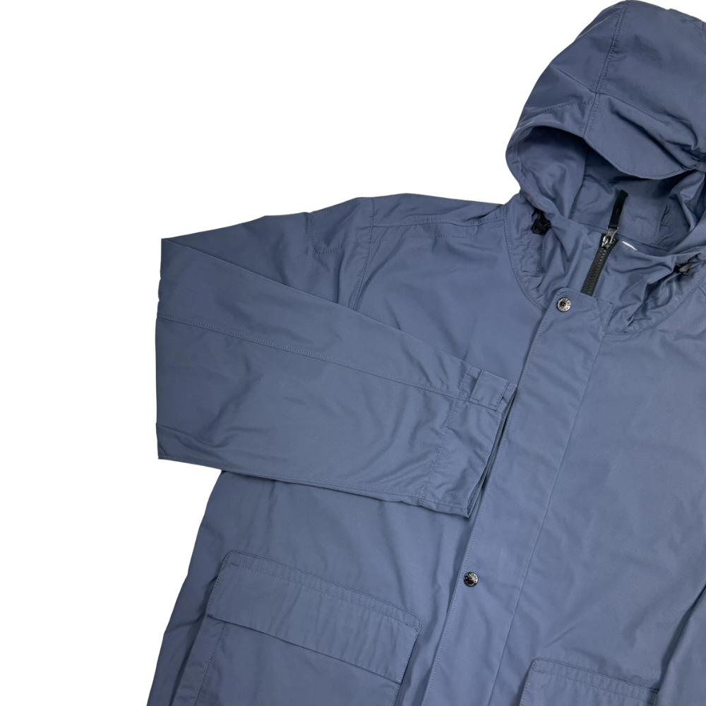 Chaqueta Stone Island Micro Twill azul - talla 2XL