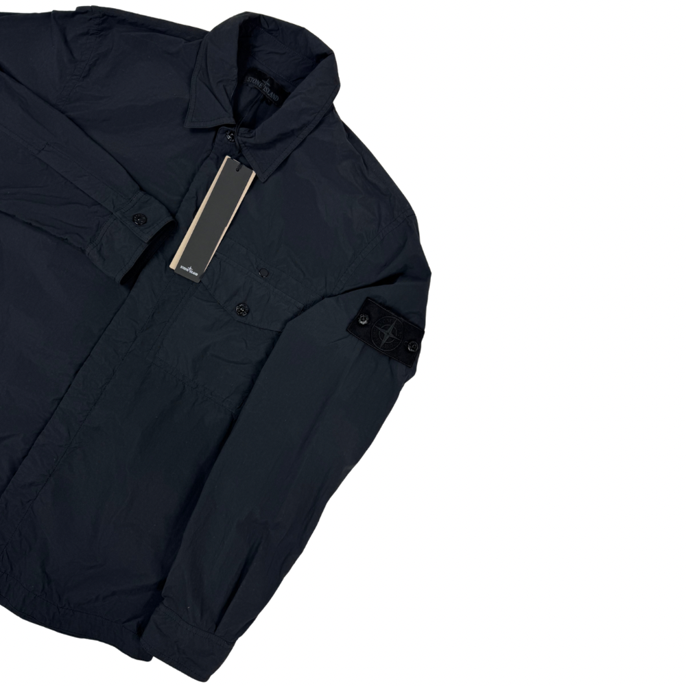 Sobrecamisa Stone Island Ghost con botones negro - talla M