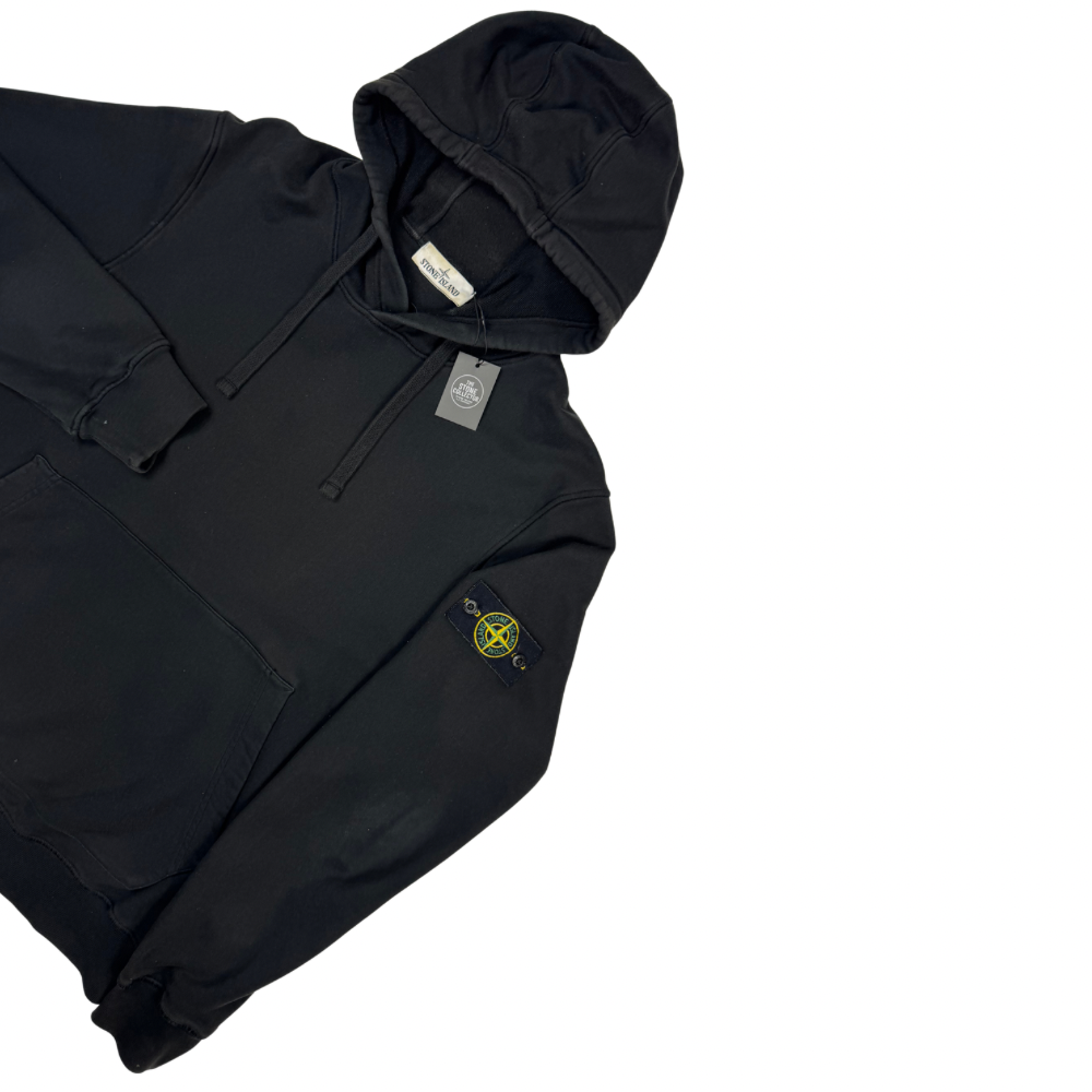 Sudadera con capucha Stone Island negro - talla L