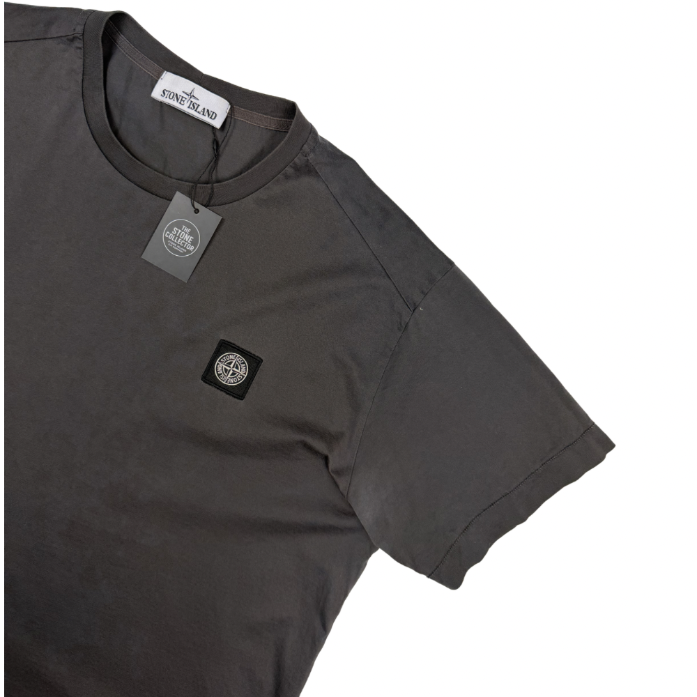 Camiseta Stone Island Gris manga corta - talla L