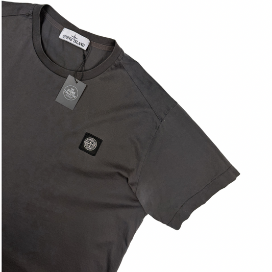 Camiseta Stone Island Gris manga corta - talla L