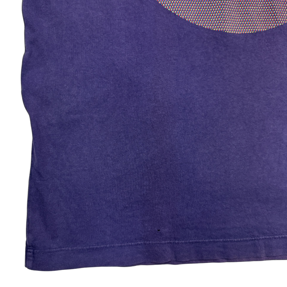 Camiseta Stone Island morada manga corta- talla L