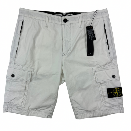 PANTALÓN CARGO CORTO SLIM STONE ISLAND - talla W/33