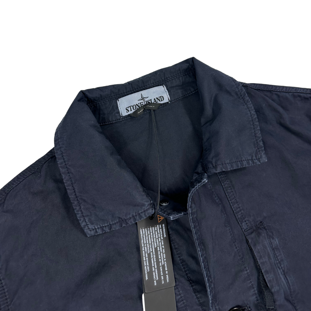 CHAQUETA STONE ISLAND TELA SMERIGLIATA- talla M