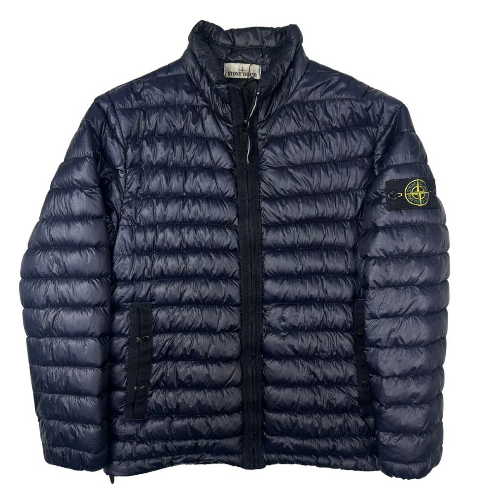 ABRIGO PLUMAS GARMENT DYED DOWN_26 GR X SQM_N STONE ISLAND - talla L
