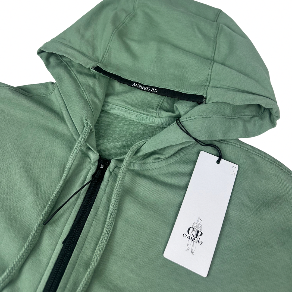 SUDADERA CON CREMALLERA Y CAPUCHA C.P COMPANY - talla L