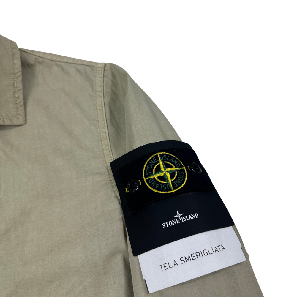 CHAQUETA STONE ISLAND TELA SMERIGLIATA - talla S