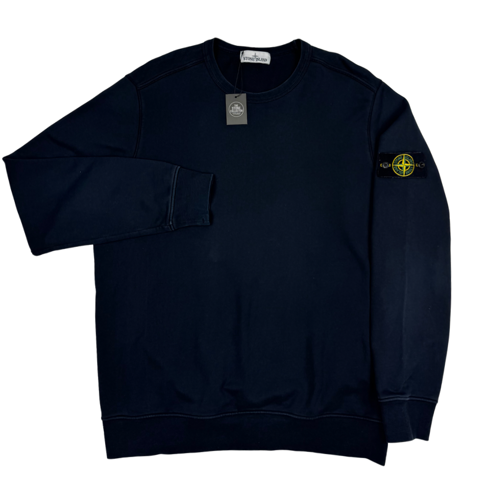 Sudadera cuello redondo Stone Island Azul marino - talla 2XL