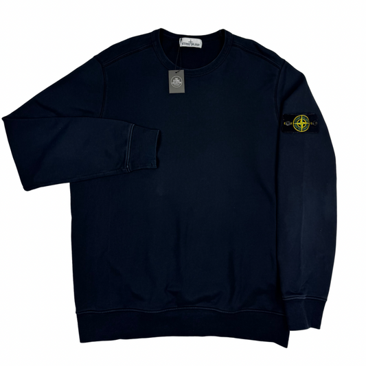 Sudadera cuello redondo Stone Island Azul marino - talla 2XL
