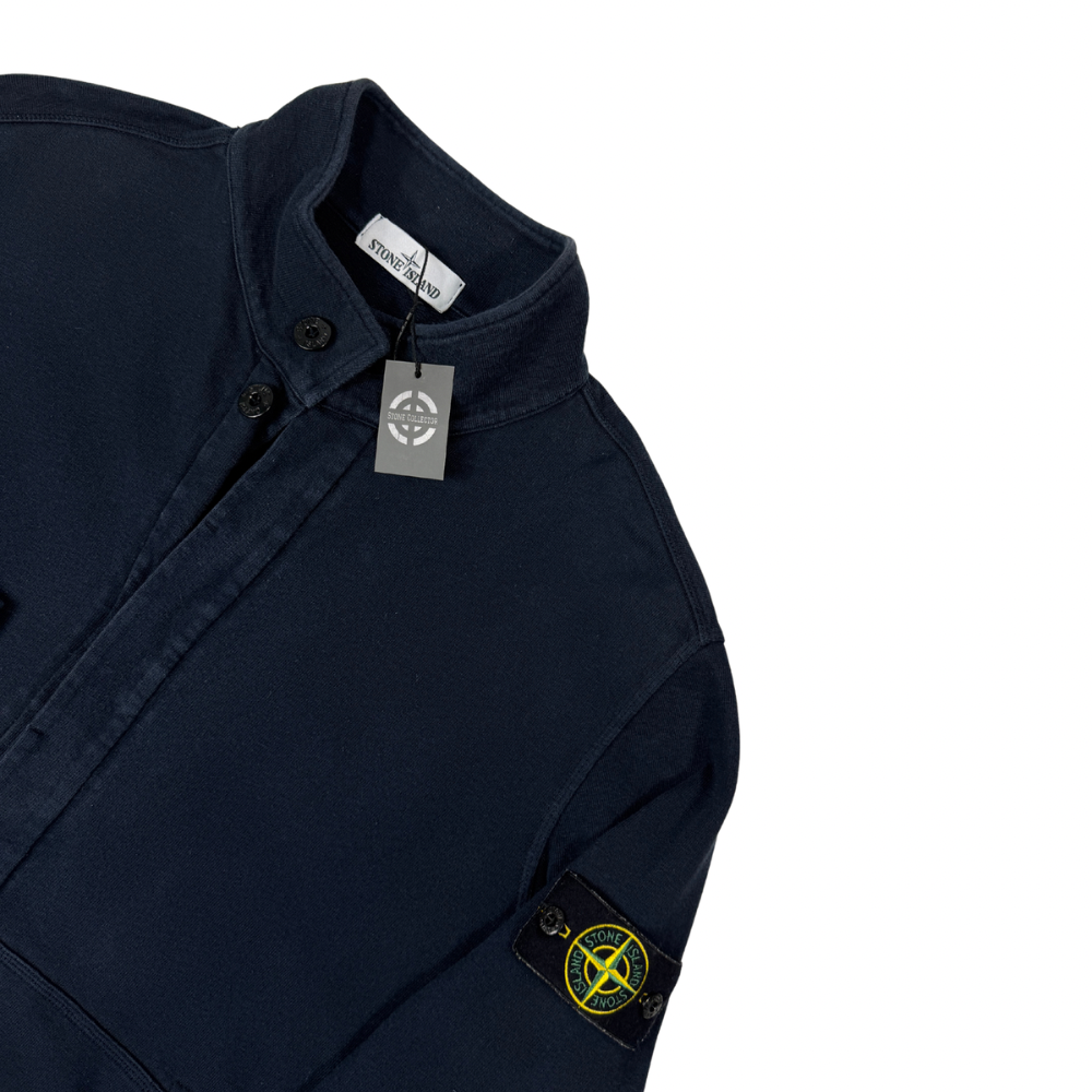 SUDADERA CON BOTONES STONE ISLAND - talla 2XL