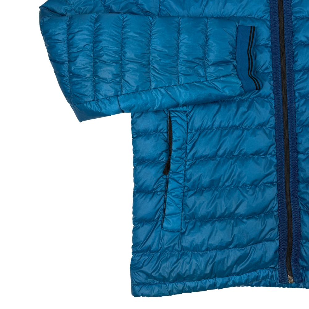 ABRIGO PLUMAS GARMENT DYED STONE ISLAND - talla XL