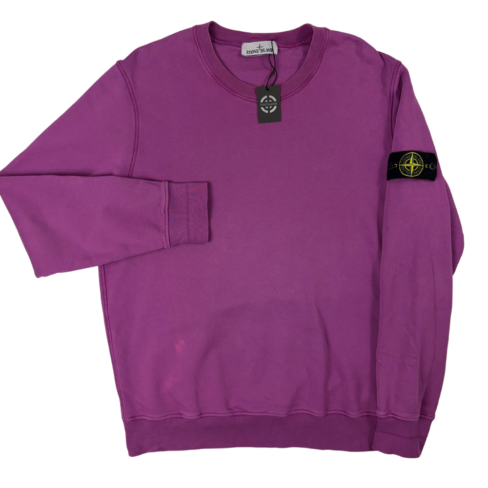 SUDADERA CUELLO REDONDO STONE ISLAND - talla XL