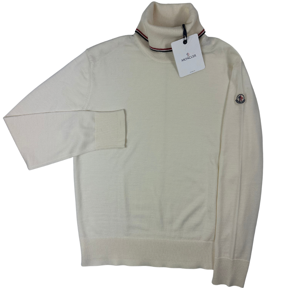 JERSEY CUELLO VUELTO TRICOT MONCLER - talla XXL