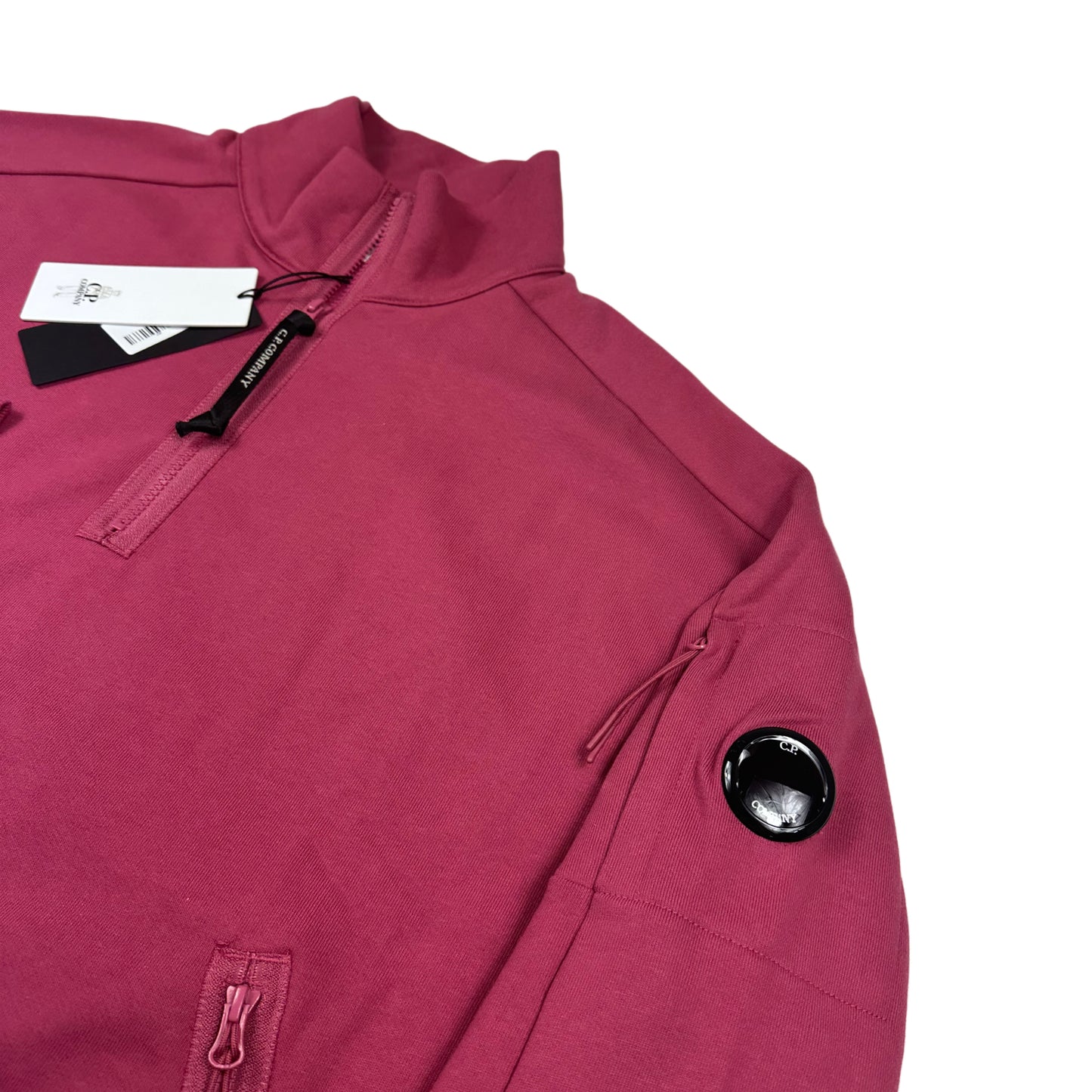 SUDADERA HALF-ZIP CON BOLSILLOS C.P. COMPANY - talla L/XL