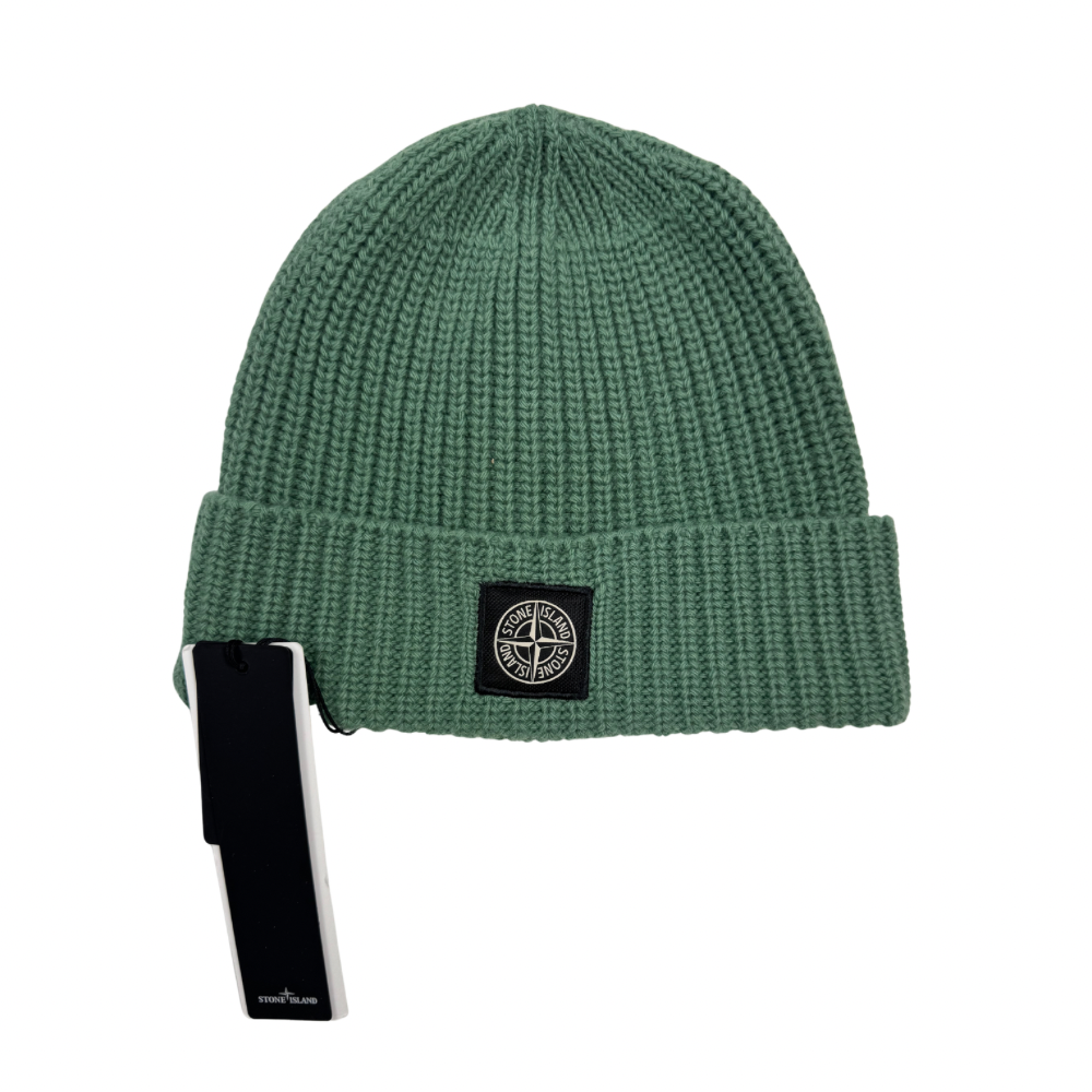 Gorro de lana Stone Island Verde menta - talla UNI
