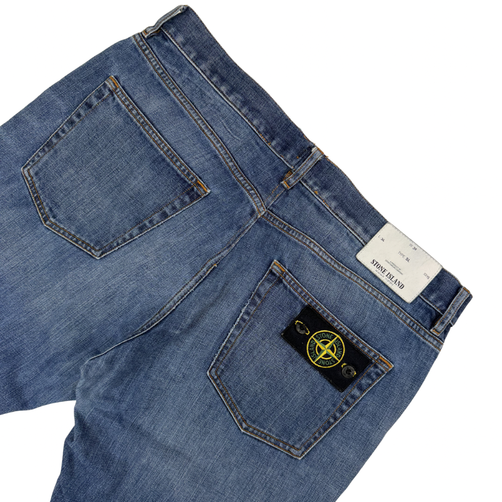 PANTALÓN VAQUERO STONE ISLAND TYPE SL - talla W/38