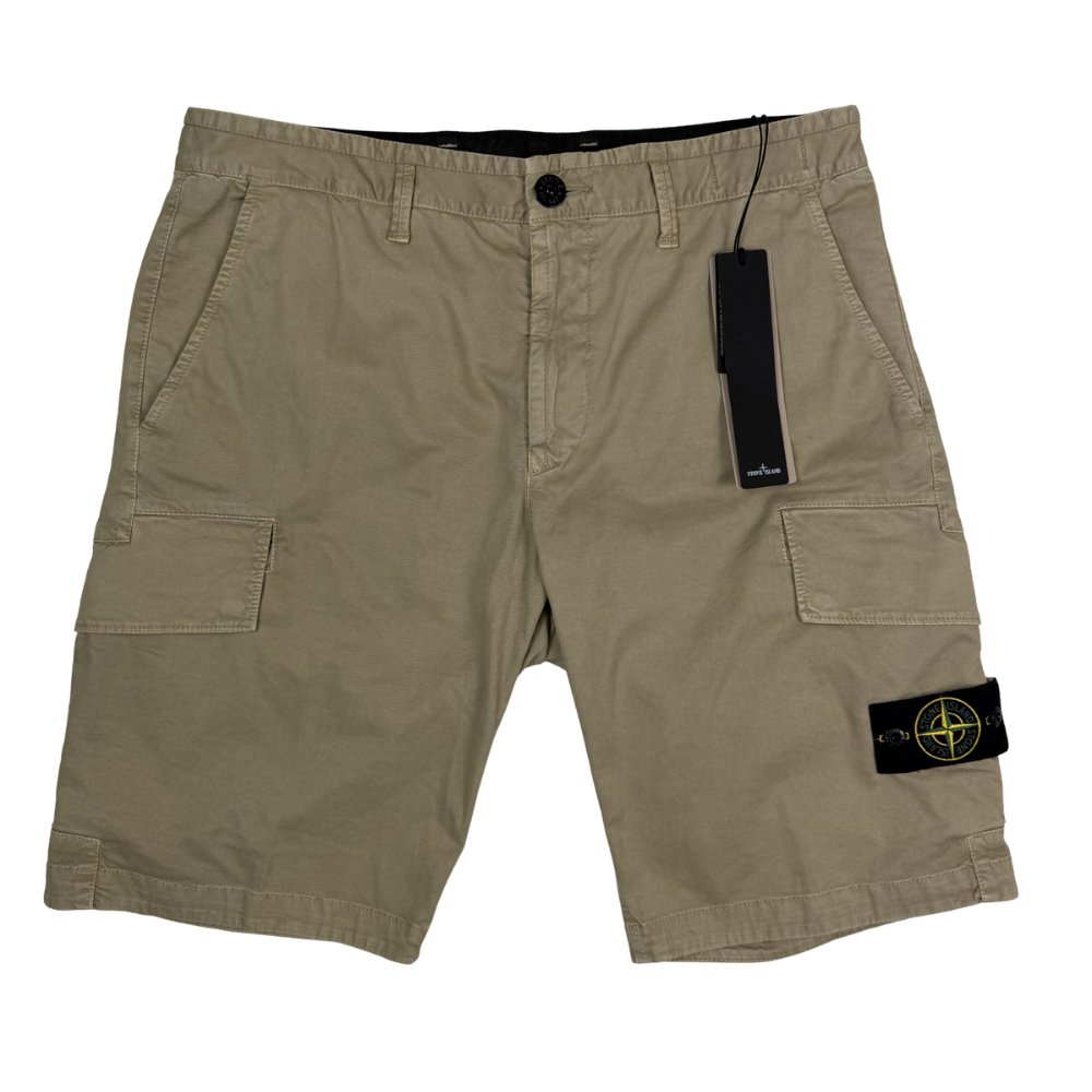 PANTALÓN CARGO CORTO STONE ISLAND - talla W/32