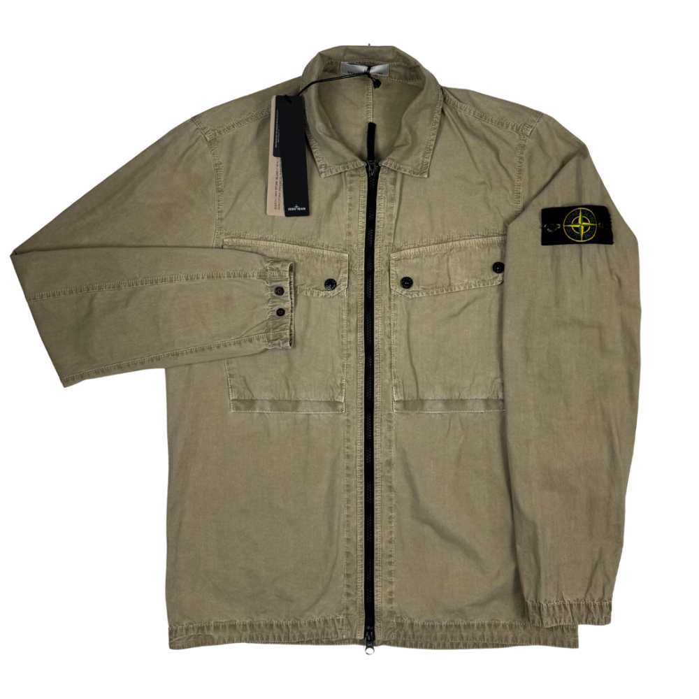 Sobrecamisa Stone Island Beige - talla M