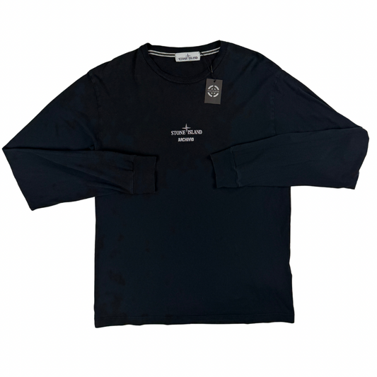 CAMISETA MANGA LARGA ARCHIVIO STONE ISLAND - talla M