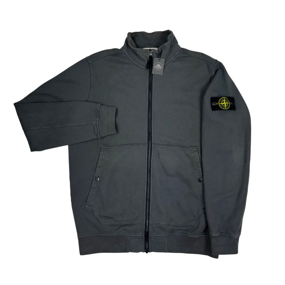 Sudadera con cremallera Stone Island Gris oscuro - talla XL
