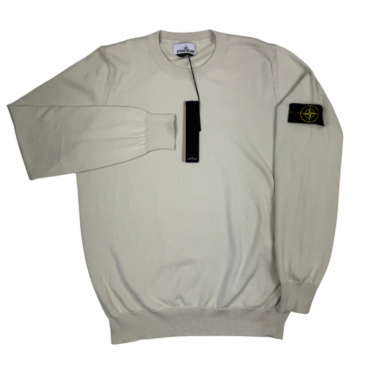 Jersey Stone Island cuello redondo lima claro - talla XL/2XL