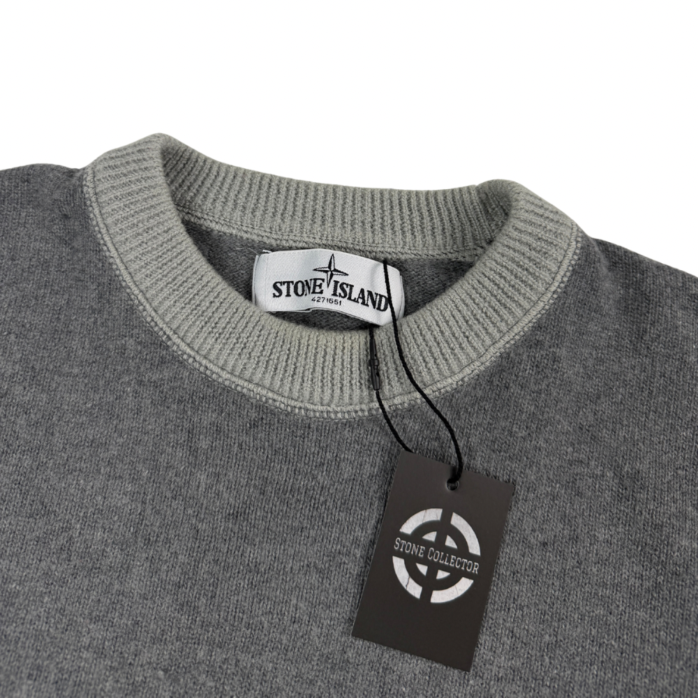 JERSEY CUELLO REDONDO STONE ISLAND - talla S