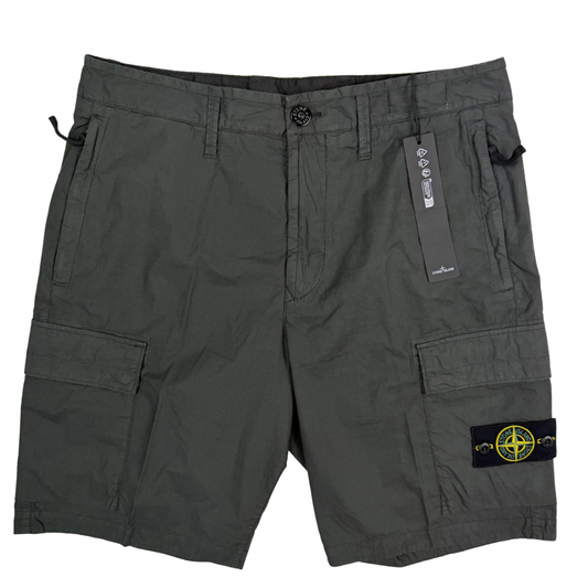 Pantalón Cargo Corto Stone Islans Gris Verdoso - talla W/31 / W/32 / W/34