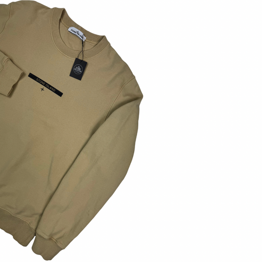 Sudadera cuello redondo Stone Island Beige - talla L