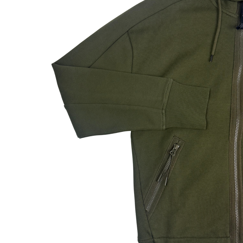 SUDADERA CON CREMALLERA GOGGLE C.P COMPANY - talla S