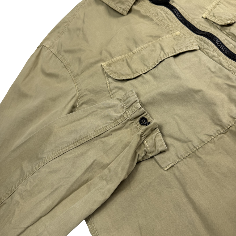 Sobrecamisa Stone Island Beige - talla XL