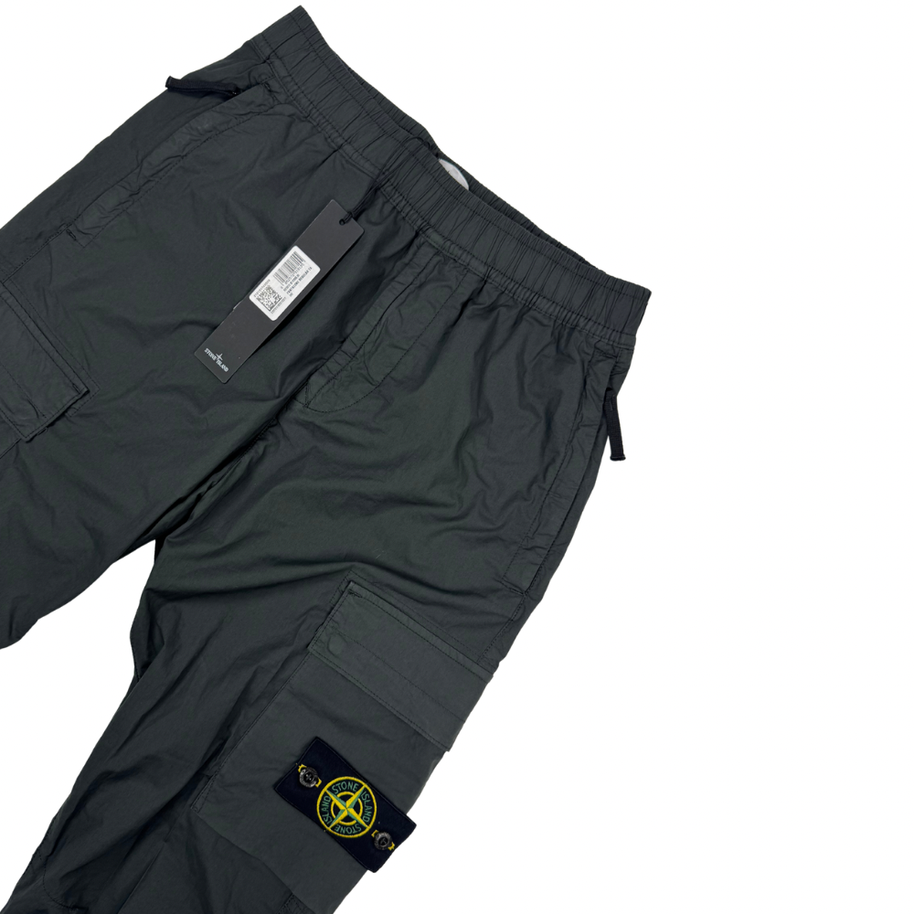 Pantalón Cargo Stone Island Type Re-T gris verdoso - talla W/29