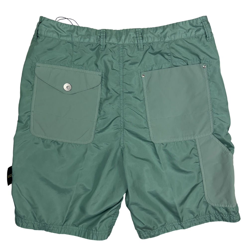 Pantalón Cargo Corto Stone Island Verde - talla W/32
