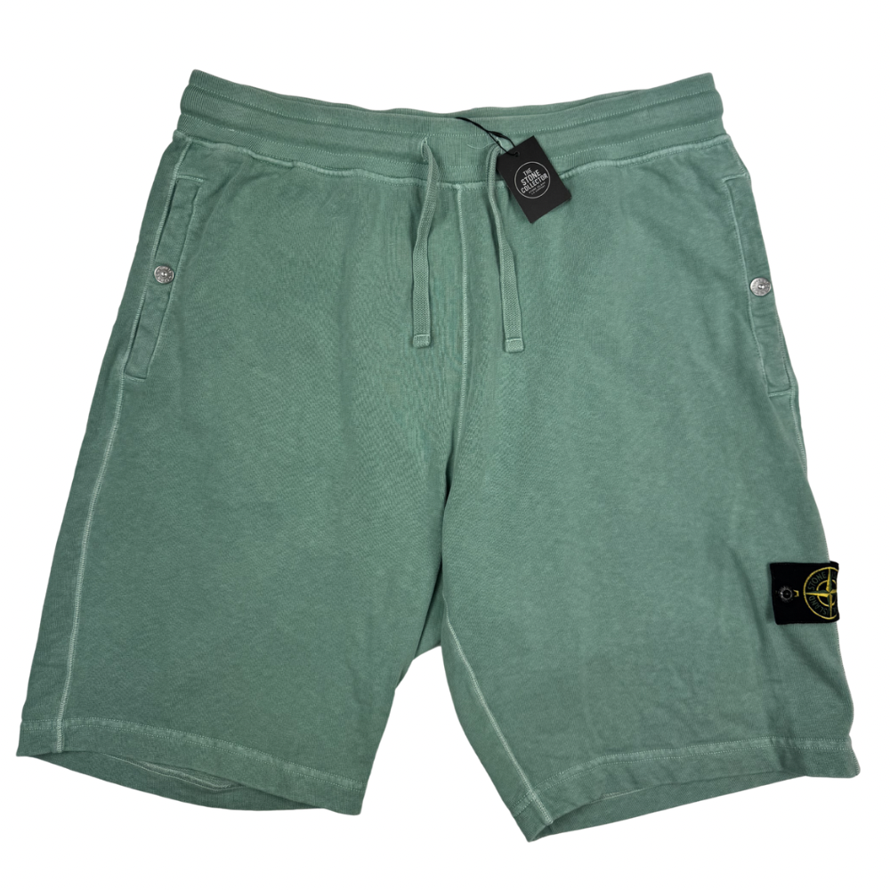 Pantalón Corto Jogger Stone Island verde menta - talla XL
