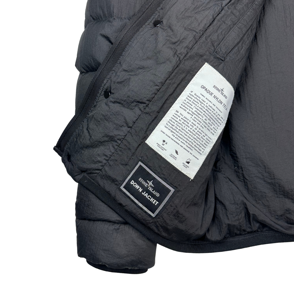 ABRIGO PLUMAS OPAQUE NYLON TELA STONE ISLAND - talla M