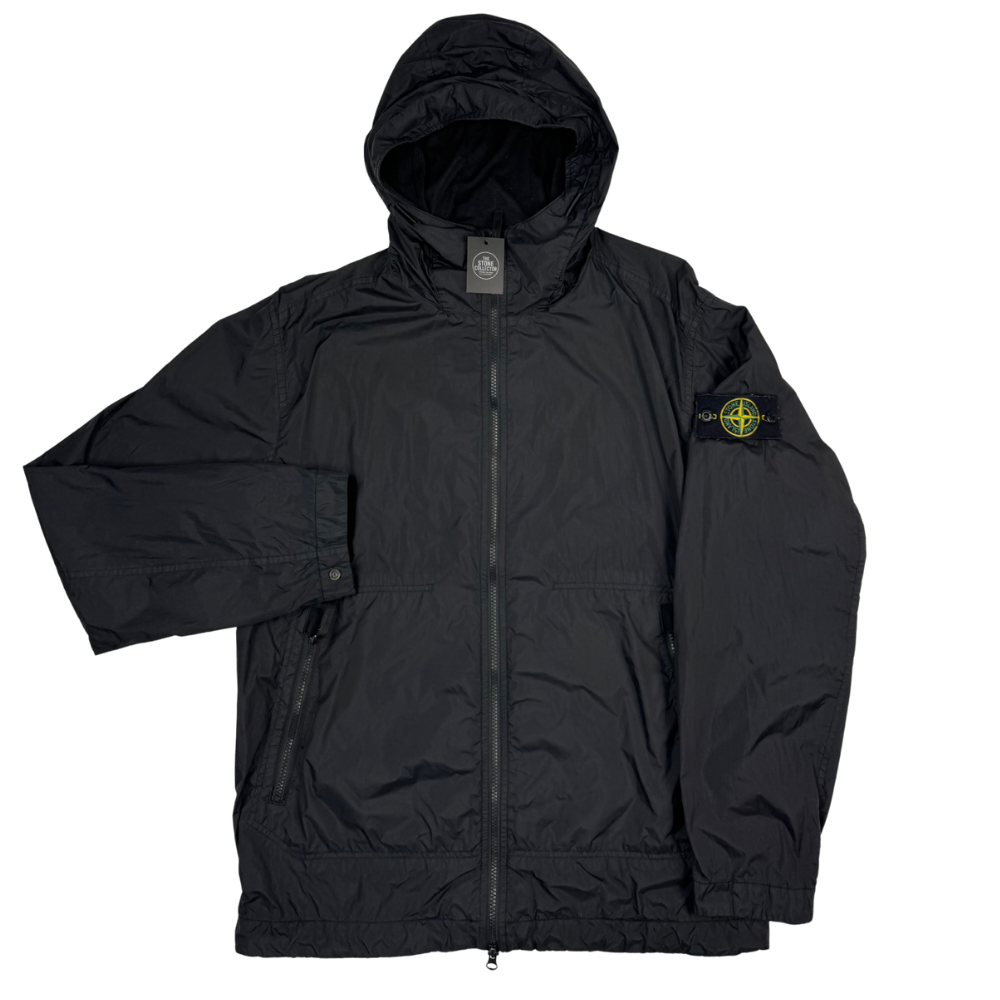 Chaqueta Stone Island Garment Dyed Crinkle Reps NY Negro - talla L