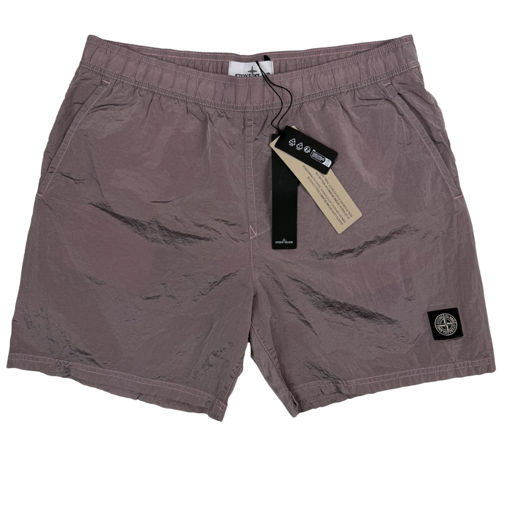 Bañador Stone Island Rosa nylon metal - talla S / L