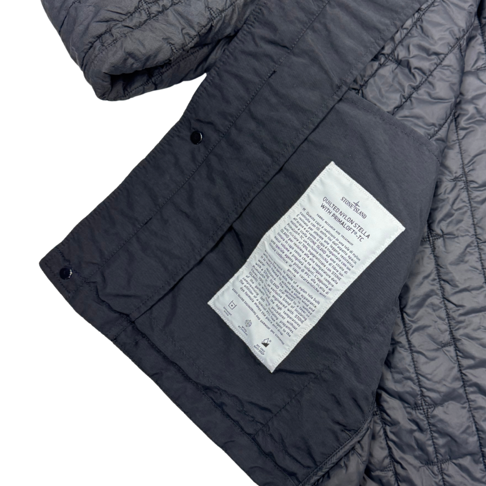 Chaqueta Stone Island Quilted Nylon Stella With Primaloft-TC negro - talla 2XL/3XL