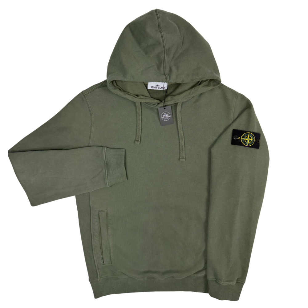 SUDADERA CON CAPUCHA STONE ISLAND - talla L