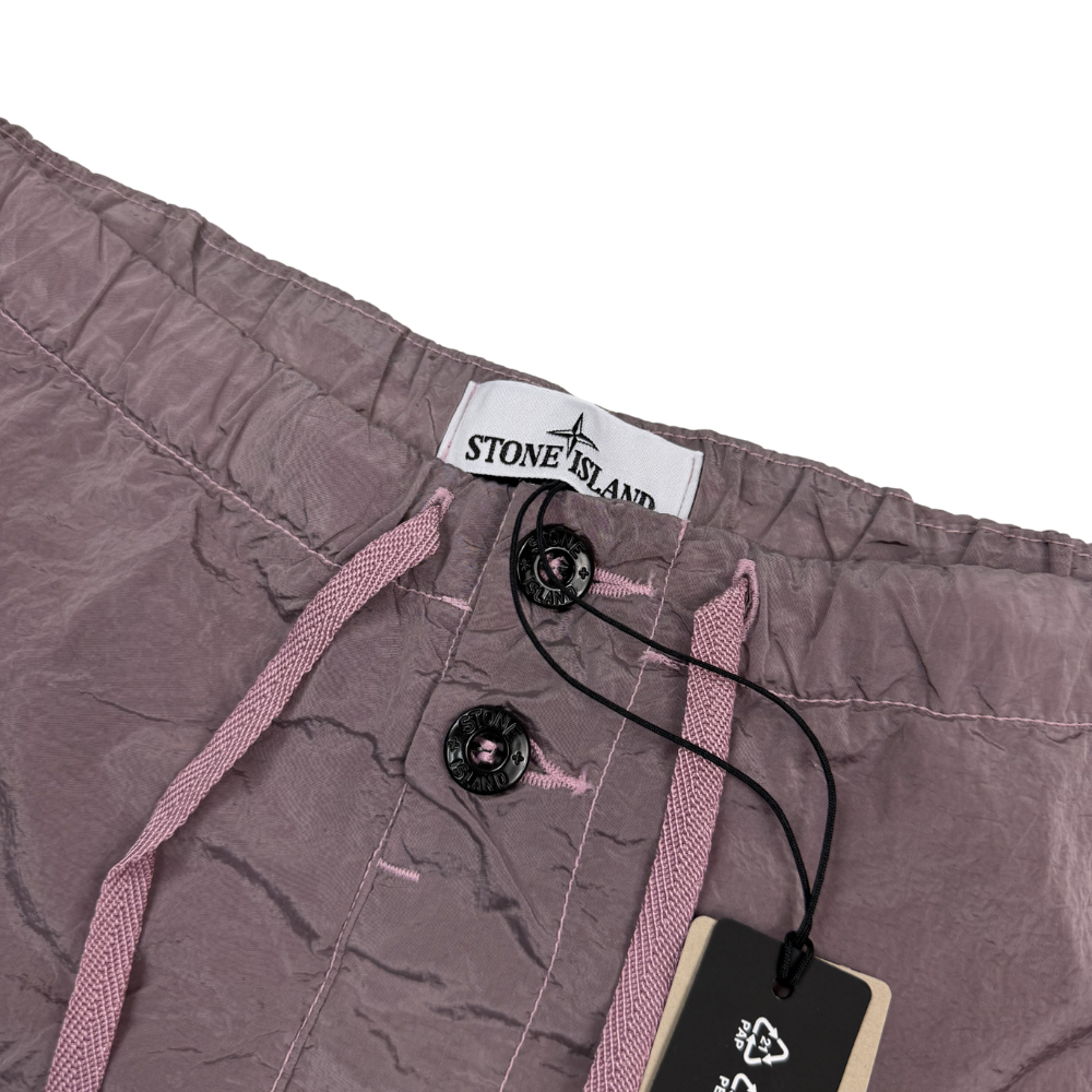 Bañador Stone Island Rosa nylon metal - talla M