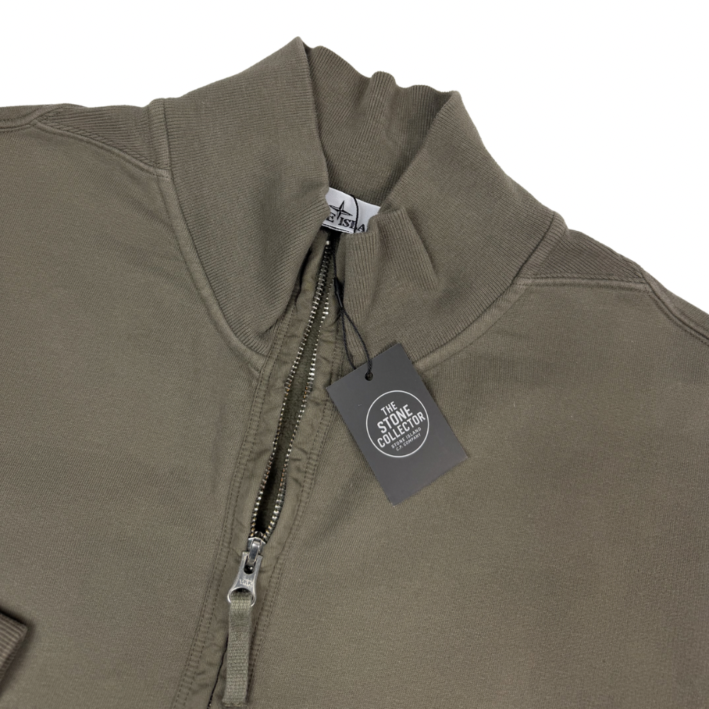 SUDADERA HALF - ZIP STONE ISLAND  - talla XXL