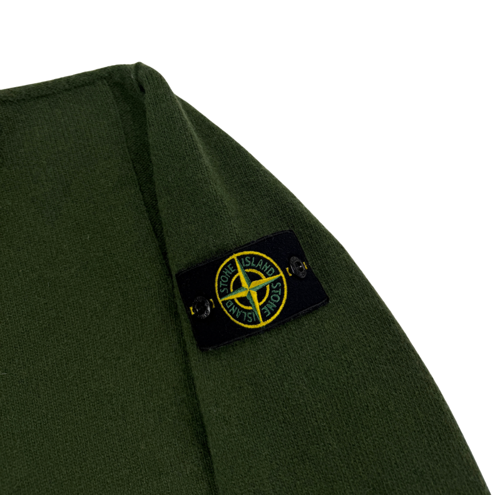 JERSEY CUELLO REDONDO DE LANA STONE ISLAND - talla M