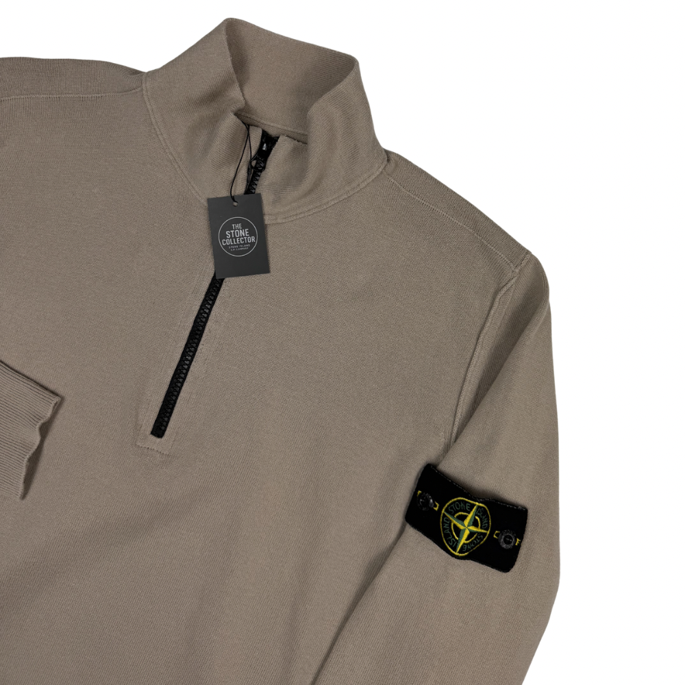 JERSEY HALF - ZIP STONE ISLAND - talla L