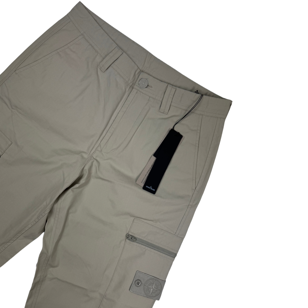 Pantalón Cargo Stone Island Ghost beige - talla W30/W31