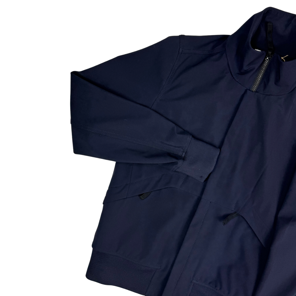 Chaqueta Stone Island Light Soft Shell-R azul marino - talla S