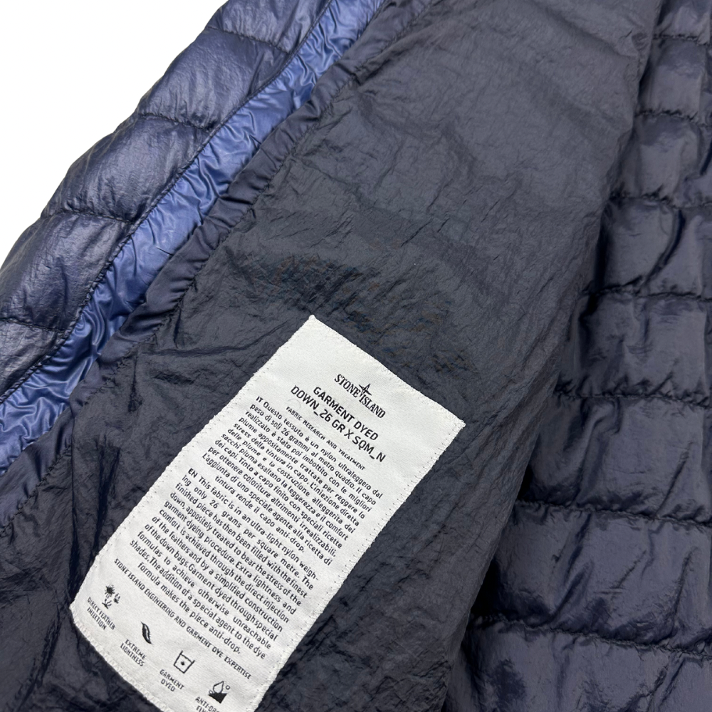 CHAQUETA PLUMAS GARMENT DYED DOWN_26 GR X SQM_ N STONE ISLAND - talla XXL