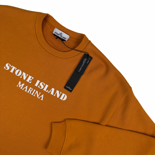SUDADERA CUELLO REDONDO STONE ISLAND MARINA - talla L